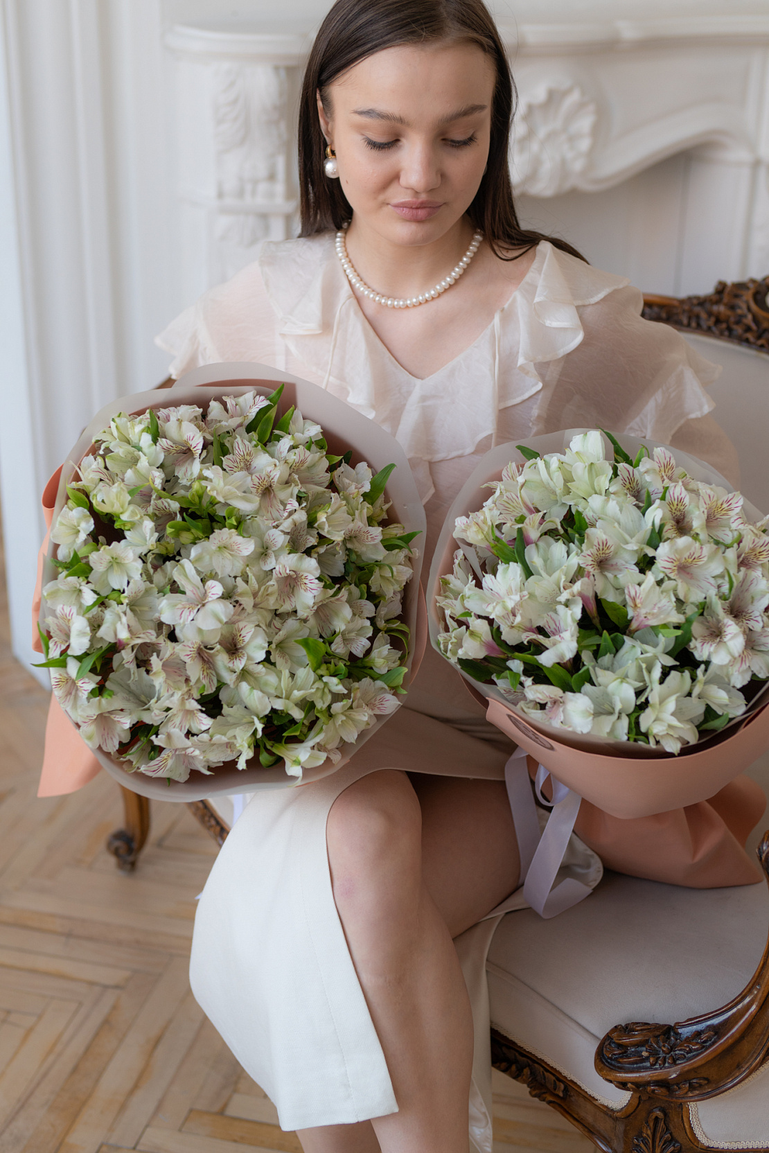 Букет из альстромерий Polar